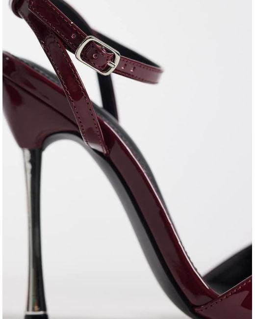 Public Desire White Brooklyn Heeled Sandals