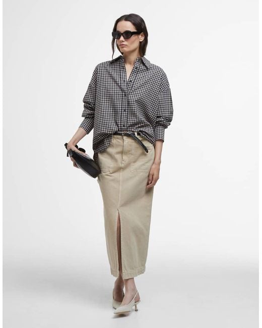 Barbour Blue With Lucy Williams Adaline Shirt
