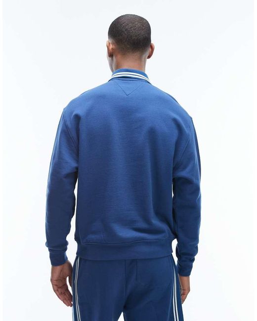 Tommy Hilfiger Blue Country Club Rugby Shirt Co-ord for men