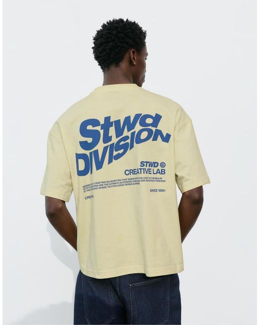 Stwd Creative Lab di Pull&Bear in Green da Uomo