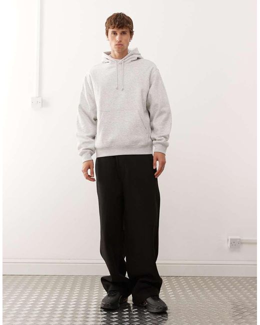 Sudadera De Corte Clásico Con Capucha De Weekday de hombre de color Gray