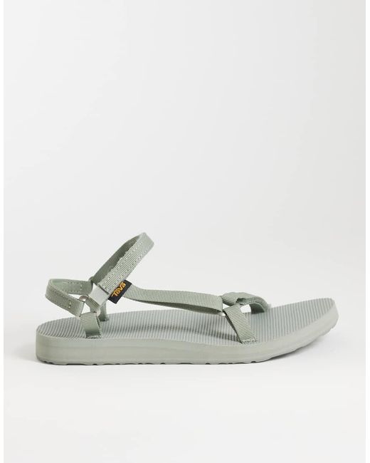 Teva Gray Original Universal Slim Sandals