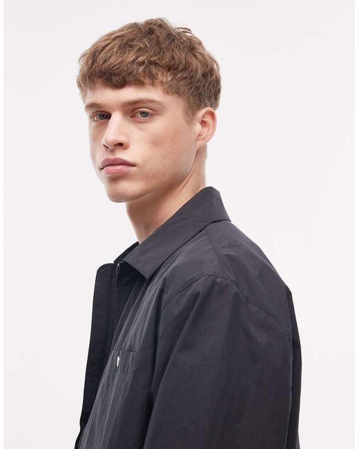 Lacoste Blue Overshirt for men