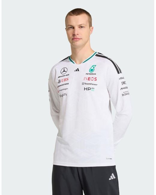 Adidas Originals Mercedes-Amg Petronas Formula 1 Team in het White voor heren