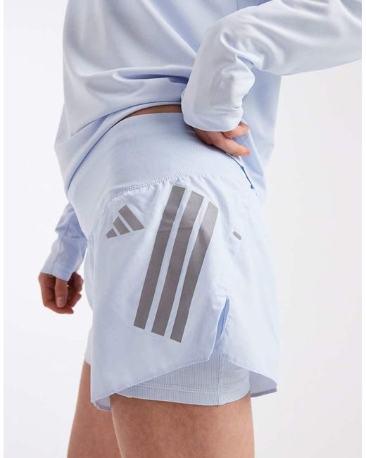 Adidas Originals Blue Adi365 Formotion 2In1 Shorts