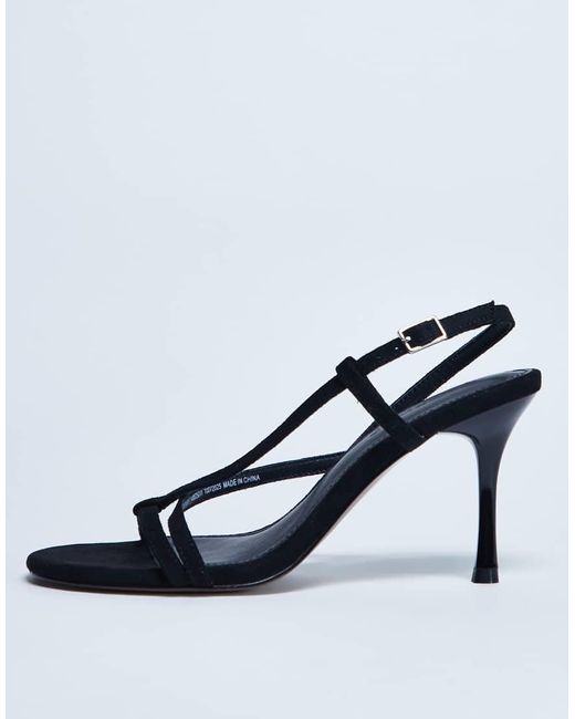 TOPSHOP Blue Felicity Strappy High Heeled Sandal