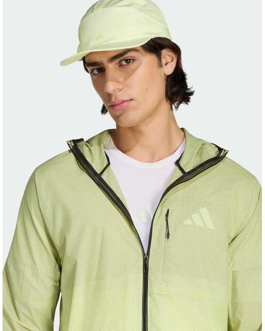 Adidas Originals Green Terrex Xperior Clima365 Light Windweave Jacket for men