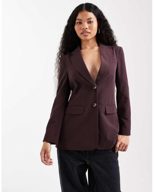 Miss Selfridge Multicolor Cinched Blazer