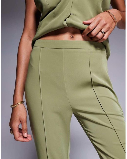 ASOS Elegante Flare-Broek in het Green