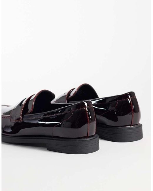 ASOS Black Penny Loafers for men