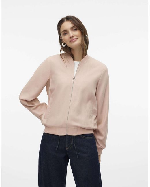 Vero Moda Natural – bomberjacke