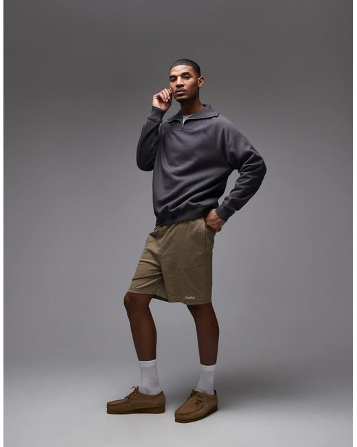 Arc - short coupe classique - beige Parlez pour homme en coloris Gray