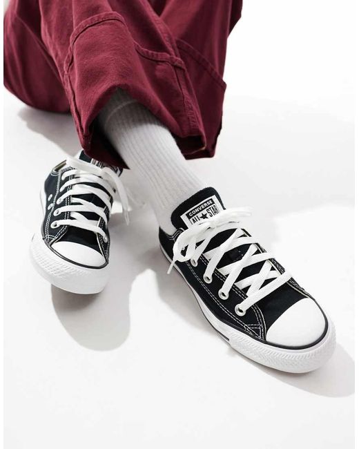 Converse Black Wide Fit Chuck Taylor All Star Ox