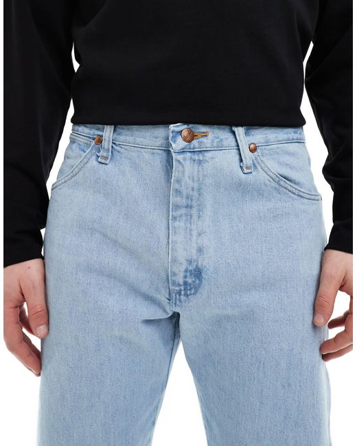 Wrangler Black 13mwz Original Cowboy Straight Fit Jeans for men