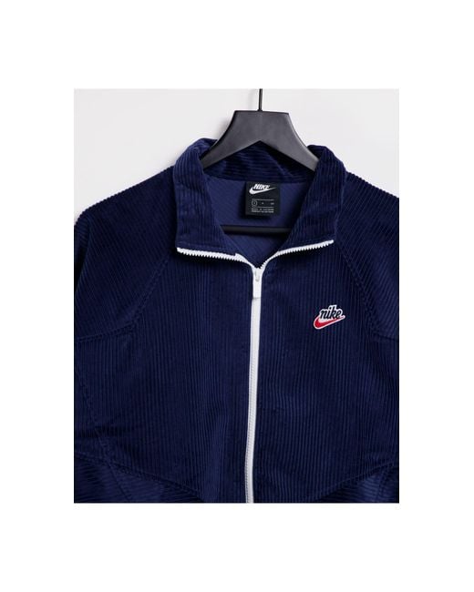 nike heritage windrunner corduroy jacket