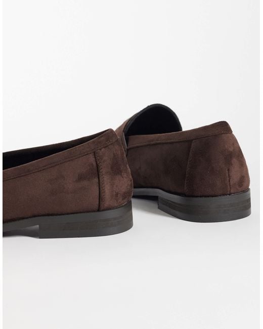 SEQWL Brown Hero Saddle Loafers for men