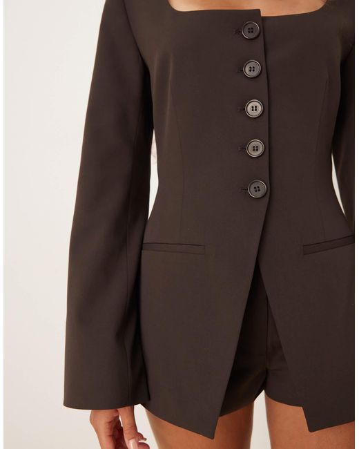 ASOS Black – taillierter blazer