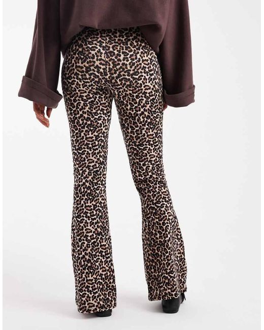 ONLY Purple 2-pack Flare Trousers