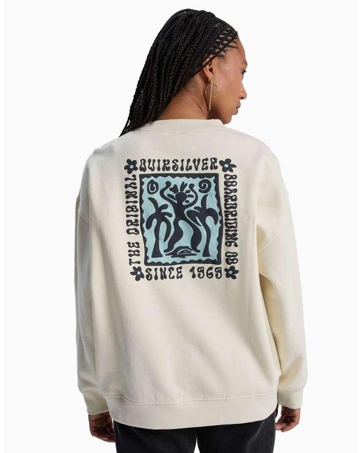 Quiksilver Natural Standard Crew Neck