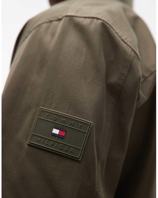 Tommy Hilfiger Overhemdjack in het Green voor heren