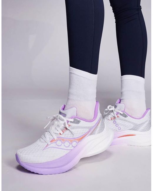 Saucony Purple Endorphin Speed 5 Running Trainers