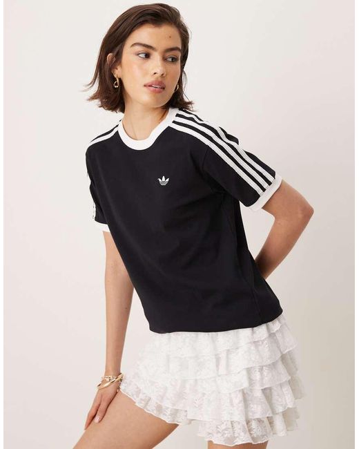 Adidas Originals Blue Ringer T-Shirt