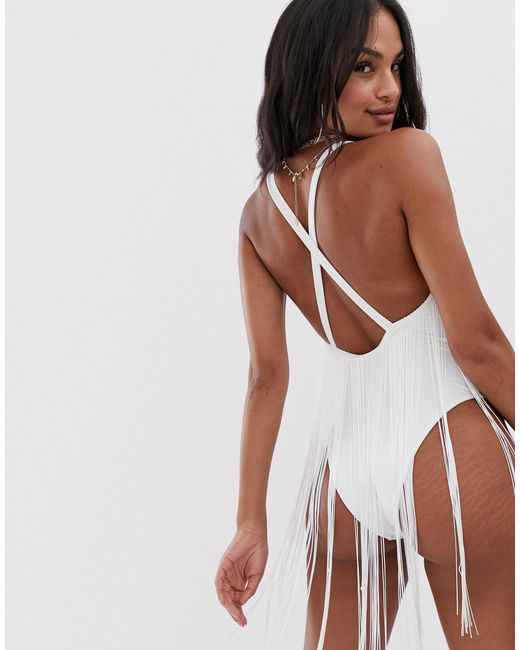 asos white swimsuit
