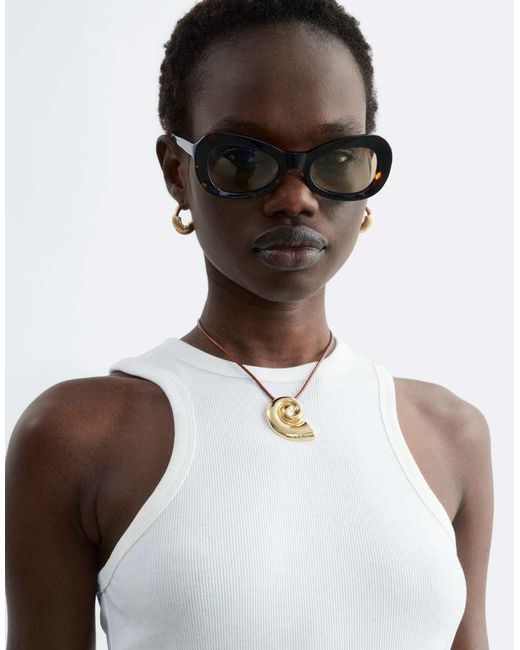 & Other Stories White Racer Tank
