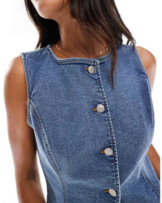 Gilet di Threadbare in Blue