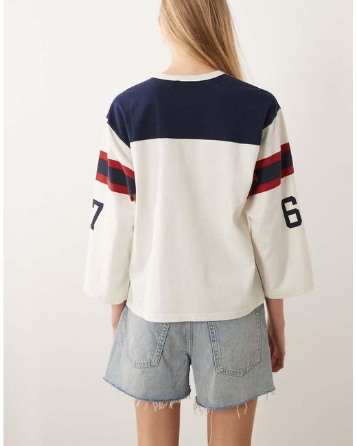 Polo Ralph Lauren White Bear Graphic Knit Shirt