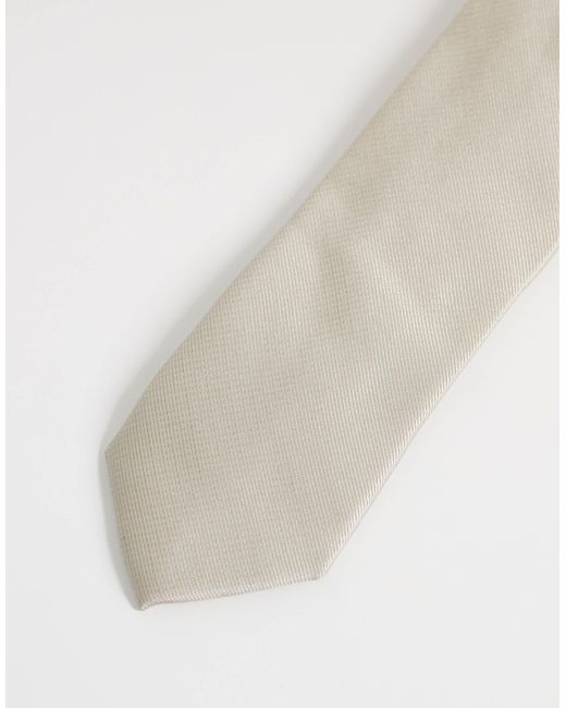 Jack & Jones White Slim Tie for men