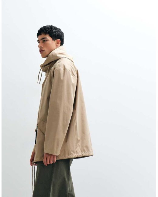 ASOS Natural Stormmax Water Repellent Parka for men