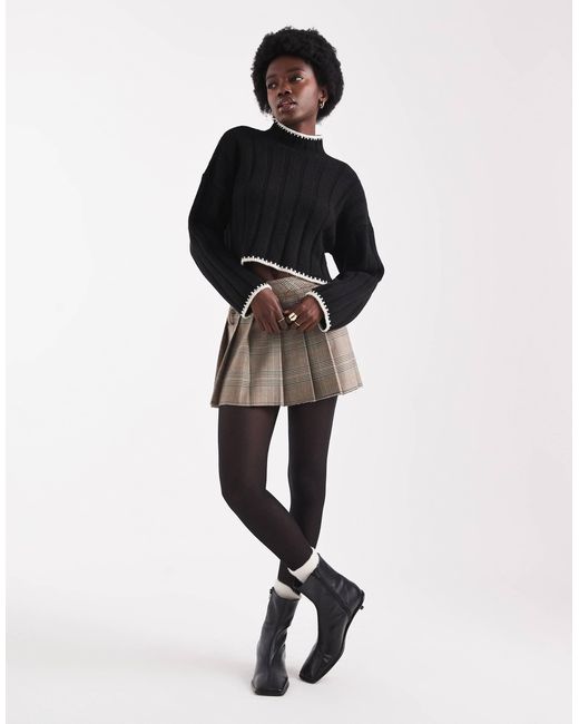 ONLY Black – cropped strickpullover