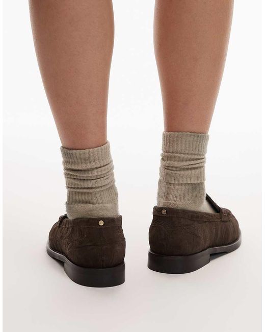 Bronx Brown Tran-sitt Loafers