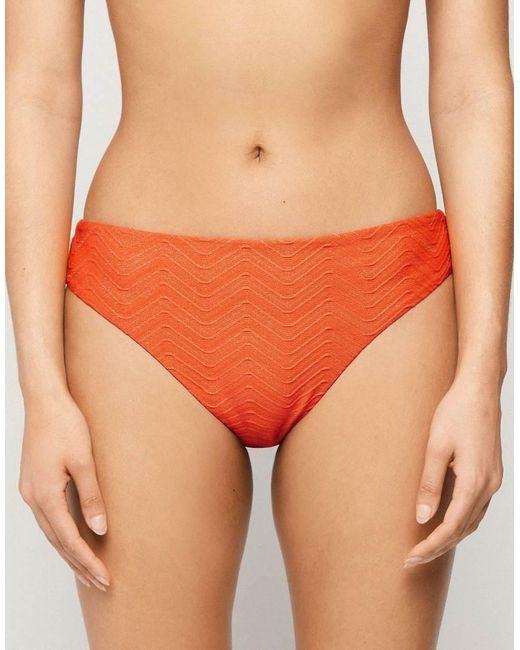 Tezenis Orange Sparkling Bikini Bottoms