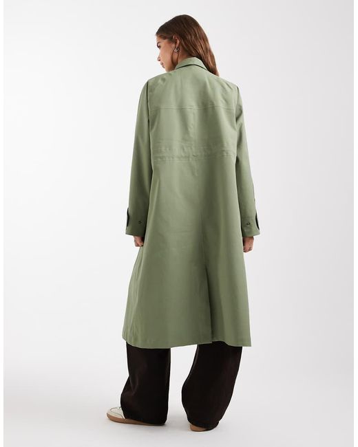 The North Face Green City 3In1 Longline Raincoat And Gilet