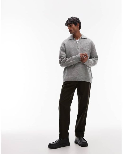 ARKET Gray Moleskin Trousers for men
