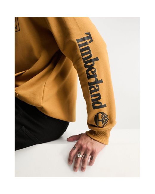 Timberland long sleeve t shirt mens deals