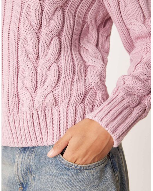 Wrangler Pink – strickpullover