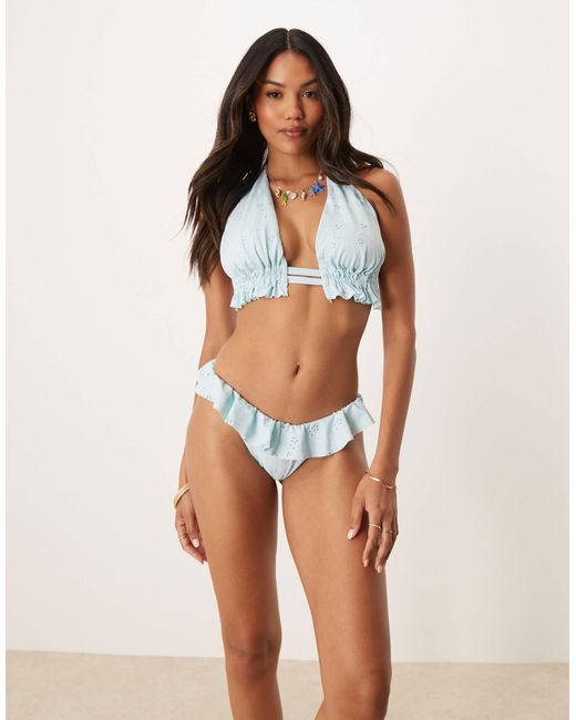 Bobbi - bas ASOS en coloris Blue