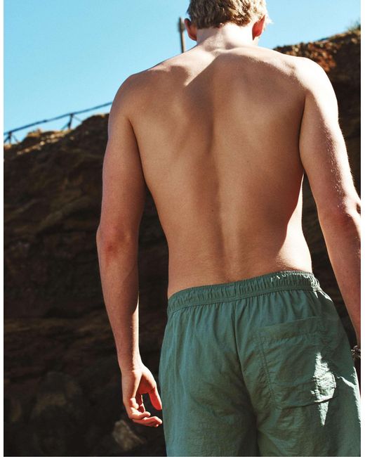 Short Pull&Bear pour homme en coloris Green