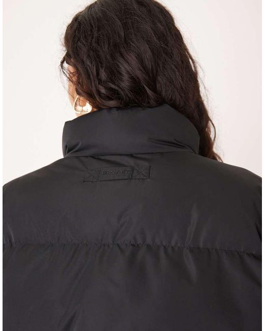 Gant Black Active Cloud Padded Jacket