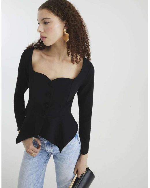 river island peplum