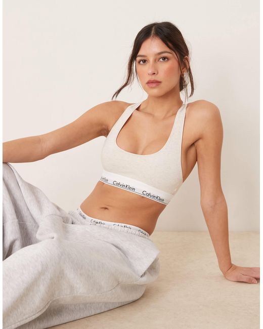 Calvin Klein Natural – modern cotton – ungefüttertes bustier