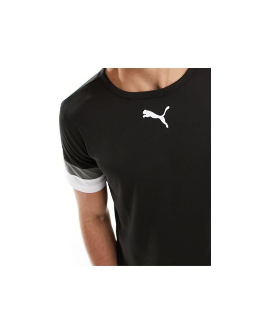 PUMA – football rise – t-shirt in Black für Herren