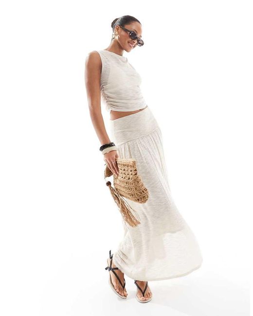 Crop Top di 4th & Reckless in White