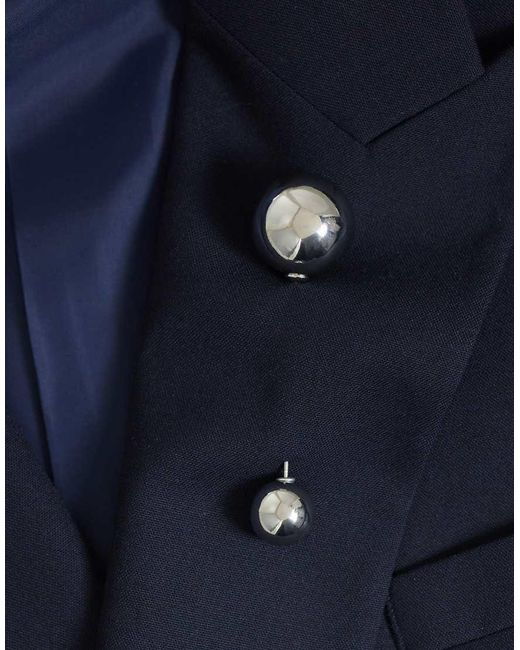 ASOS Blue Ruching Pin