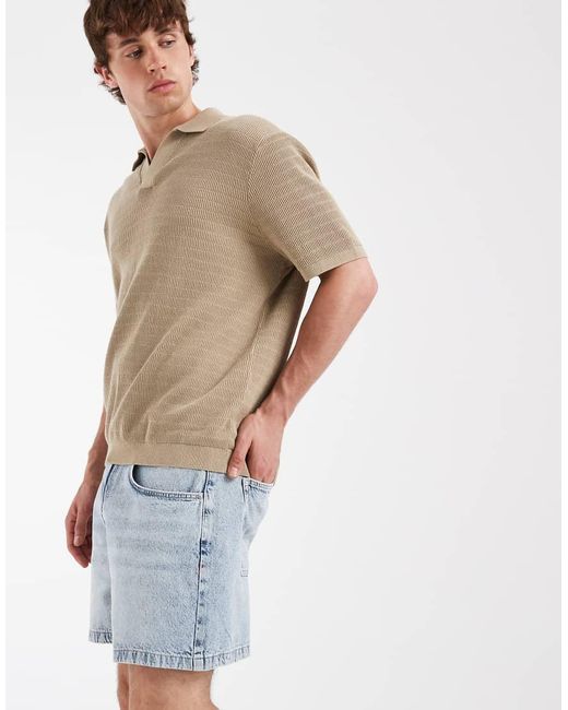 ASOS Multicolor Shorter Length Denim Jorts for men