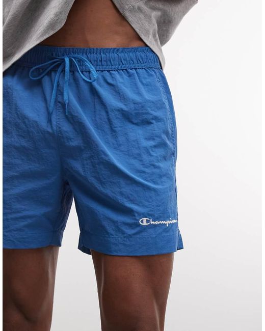 Champion Blue Swim Shorts for men