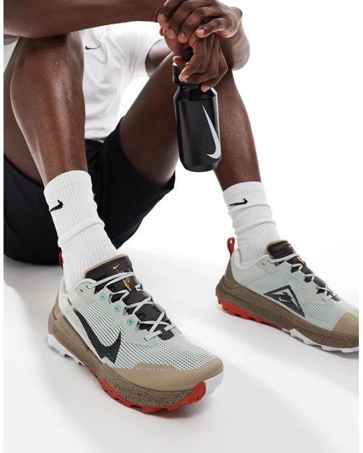 Nike Black React Wildhorse 8 Trainers for men